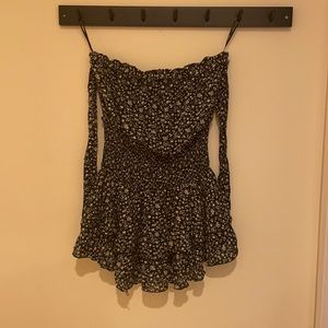Floral Ruffle Romper